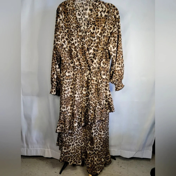 Shein Curve Leopard Print Dress 2XL - Picture 2 of 5